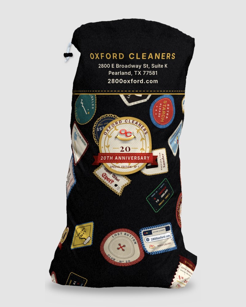 20th Anniversary Laundry Bag